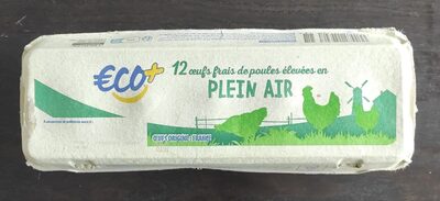Œufs Frais de poules élevées plein air