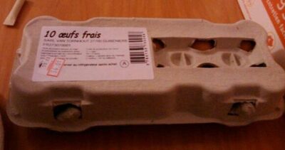 10 oeufs frais