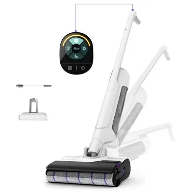 Rowenta X-Clean 10, Aspirateur laveur sans fil, 60min, Nettoie en un seul passage GZ7035WO