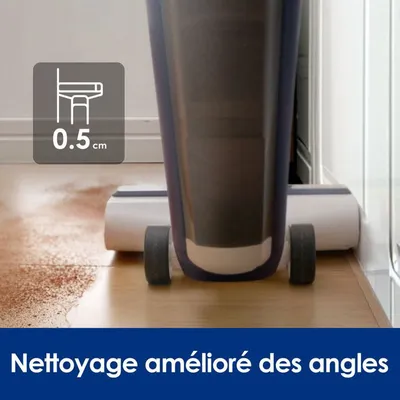 Aspirateur Laveur Sans Fil - Tineco - iFLOOR 5 Breeze Complete - Autonomie 35 min - Réservoir 0,8 L - Blanc