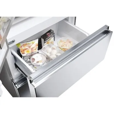 Réfrigérateur Multi-Portes - HAIER - HFR5720EWMG - No Frost - 477 L - 37 dB - Silver - 70x67,5x200,6 cm