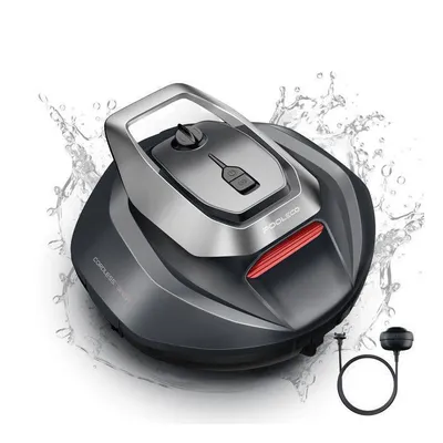 Ultenic Robot de piscine 2026 Pooleco P10 Autonomie 90min - Bac 2,5L - Nettoyage fond automatique