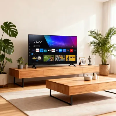 TV LED -Hikers HD 40' (101 cm) Smart TV VIDAA- Netflix, Prime Video, Disney+ 2xHDMI - 2xUSB -Dolby Digital+ - Noir