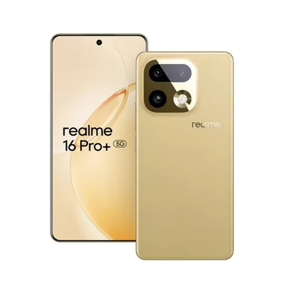 Realme 16 Pro+ 5G 12 Go/512 Go Or (Master Gold) Double SIM