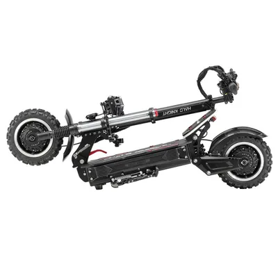 Trottinette Électrique Halo Knight T107 Pro 11'' Pneu de Route 3000W * 2 Double Moteur 60V 38.4Ah Batterie 80km de Portée