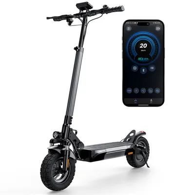 Trottinette Électrique Pliable 10'' AGILERIDE AS-P1, Autonomie 35-45km Trottinette, Batterie 48V 14Ah, Moteur 1000W Scooter