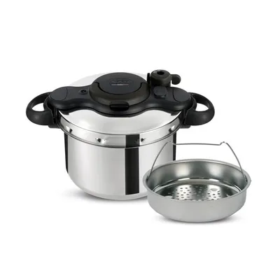 SEB P4620724 - Cocotte-minute ClipsoMinut' Simplicity 6 L, Acier inoxydable