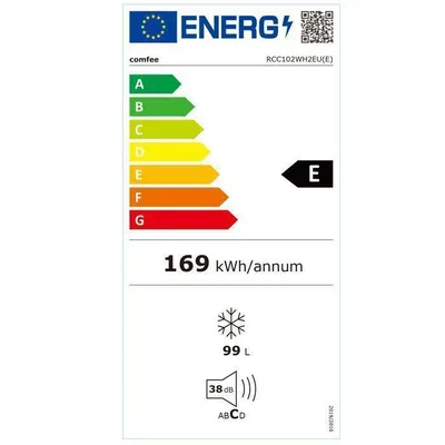 Congélateur Coffre Comfee RCC102WH2EU(E) 99L - 54,7 x 44,6 x 85 cm - Classe E - 38dB - LED - Compact