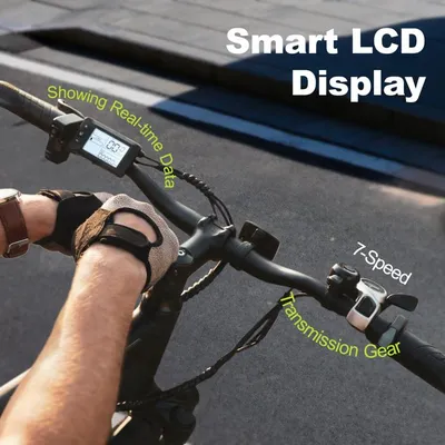 AVDLEU - Vélo Électrique 27.5" - Moteur 250W - Batterie 36V 12.8Ah - 60 à 120km (Mode ASSIST) - 7 vitesses SHIMANO