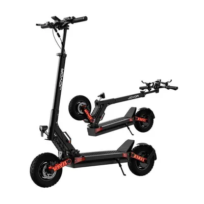 Trottinette Électrique JOYOR S10-S-Z Avec Clignotant - Moteurs 1000W*2 Batterie 60V18AH Autonomie 70KM Freins à Disque - Noir