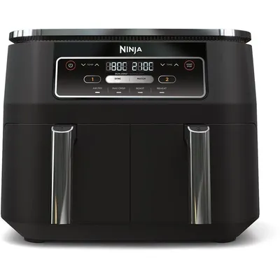 Friteuse sans huile NINJA - Foodi AF200EU - Capacité 7,6L - Double cuve - 4 programmes de cuisson - 2400W4,8 / 5 Livré par CdiscountPrix de comparaison179,99 €99,99 €