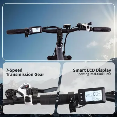 AVDLEU Vélo Électrique A35, E-bike Tout Terrain 26" *4.0, 250W - 25km/h, 15.6Ah 60-120km (Mode ASSIST), SHIMANO 7-Speed