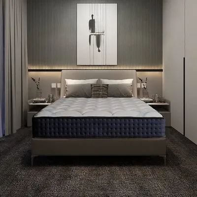 Matelas 140x190 | Epaisseur 27cm | Confort Équilibré | Matelas 2 Personnes | Soutien Mousse à mémoire de Forme